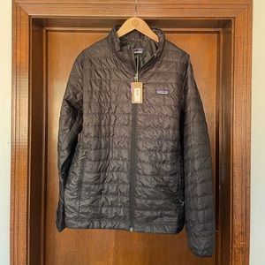 Patagonia Men's Nano Puff Jacket Black L NWT